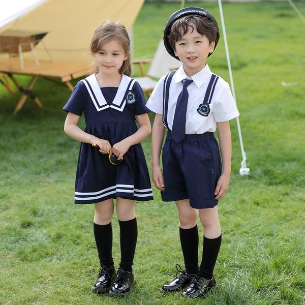 clothing sets kid korean japanese navy blue school uniform for girls sailor collar dress boy white shirt shorts tie clothes set student outf
clothing sets kid korean japanese navy blue school uniform for girls sailor collar dress boy white shirt shorts tie clothes set student outf