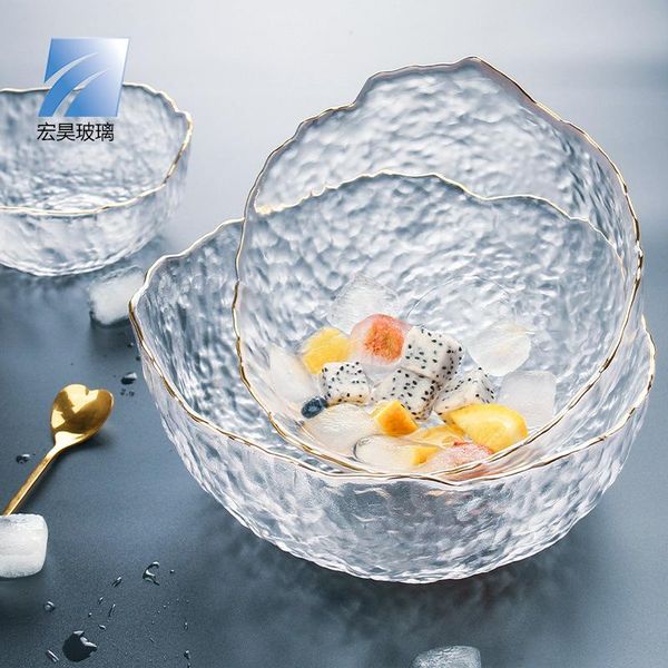 dishes & plates creative japanese hammer pattern gilt rim glass salad bowl household soup cereal fruit transparent noodle
dishes & plates creative japanese hammer pattern gilt rim glass salad bowl household soup cereal fruit transparent noodle