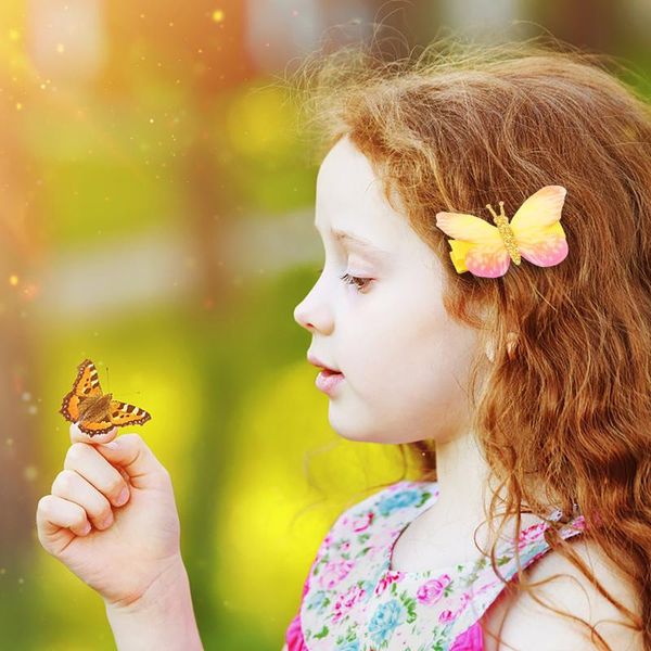 hair accessories 3pcs butterfly clips for girls kids glitter barrette wedding hairpins styling tools clip, Slivery;white
hair accessories 3pcs butterfly clips for girls kids glitter barrette wedding hairpins styling tools clip, Slivery;white