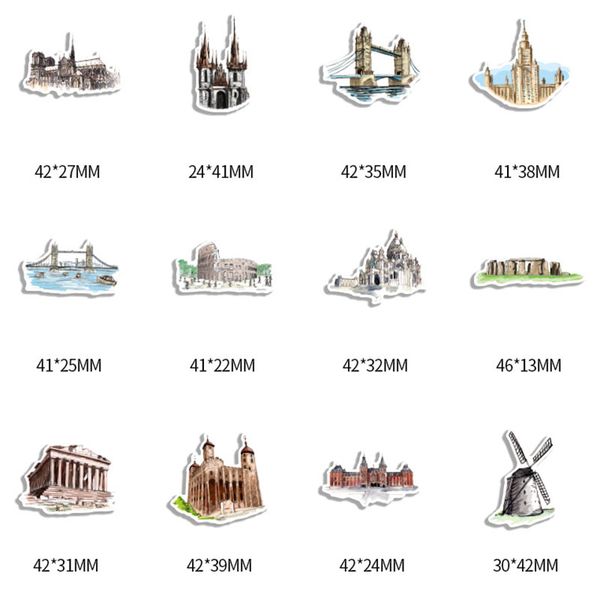 40 pcs world architecture graffiti waterproof skateboard travel suitcase phone lapluggage stickers cute kids girl toys
40 pcs world architecture graffiti waterproof skateboard travel suitcase phone lapluggage stickers cute kids girl toys