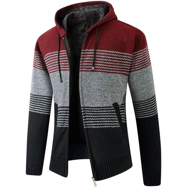 men's sweaters 2021 autumn winter warm cashmere wool zipper cardigan man casual knitwear sweatercoat male clothe, White;black
men's sweaters 2021 autumn winter warm cashmere wool zipper cardigan man casual knitwear sweatercoat male clothe, White;black