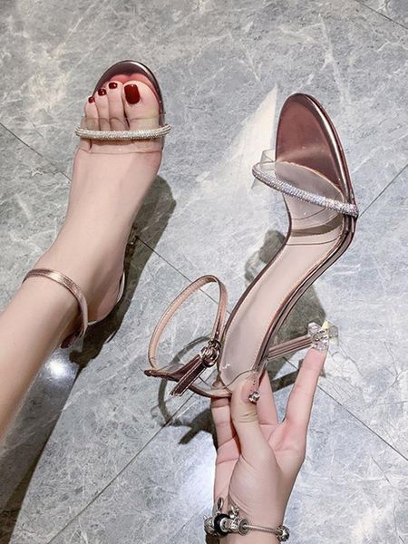 summer ladies sandals fashion all-match small fresh silver stilettos dress shoes, Black
summer ladies sandals fashion all-match small fresh silver stilettos dress shoes, Black