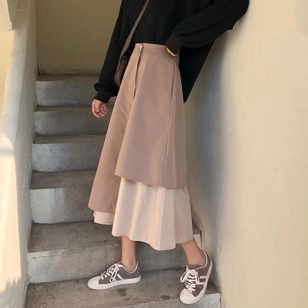 skirts in the spring of 2021 long a word skirt tall waist summer fashion show thin covering hip, Black
skirts in the spring of 2021 long a word skirt tall waist summer fashion show thin covering hip, Black