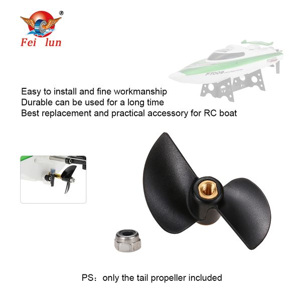 original feilun ft009-12 tail propeller boat rc spare part replacement parts for feilun ft009 rc boat rc parts accessories
original feilun ft009-12 tail propeller boat rc spare part replacement parts for feilun ft009 rc boat rc parts accessories