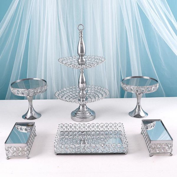 silver metal cake stand set with round wedding birthday party dessert acryl mirror cupcake pedestal display plate home decor other bakeware
silver metal cake stand set with round wedding birthday party dessert acryl mirror cupcake pedestal display plate home decor other bakeware