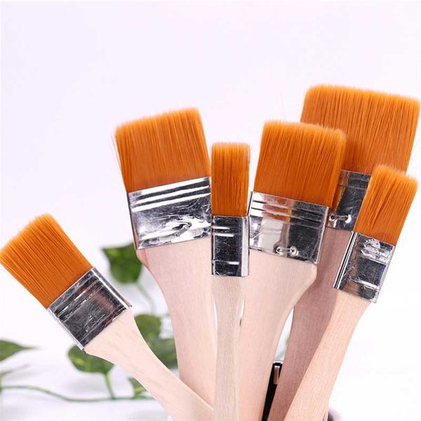 1 pcs nylon wool wooden handle watercolor pen learning oil painting art paint pen supplies 6 different sizes diy painting tools
1 pcs nylon wool wooden handle watercolor pen learning oil painting art paint pen supplies 6 different sizes diy painting tools