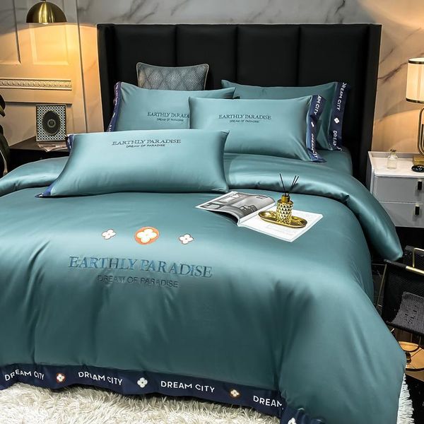 bedding sets luxury fashion set nordic simple summer cool bed cover washed polyester funda cama home products di50ct
bedding sets luxury fashion set nordic simple summer cool bed cover washed polyester funda cama home products di50ct