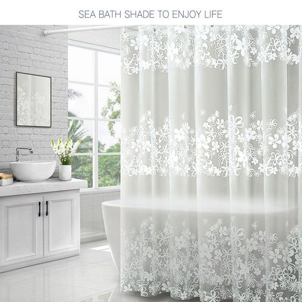 shower curtains waterproof transparent floral curtain plastic bathroom white flower bath decor
shower curtains waterproof transparent floral curtain plastic bathroom white flower bath decor