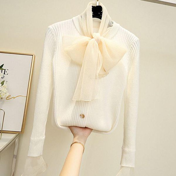women's sweaters knitting sweater off two sets han edition cultivate morality render unlined upper garment of long sleeve blouse, White;black
women's sweaters knitting sweater off two sets han edition cultivate morality render unlined upper garment of long sleeve blouse, White;black