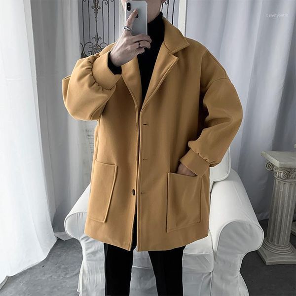 men's trench coats black men large size long autumn winter casual korean streetwear clothing solid males overcoat windbreaker, Tan;black
men's trench coats black men large size long autumn winter casual korean streetwear clothing solid males overcoat windbreaker, Tan;black