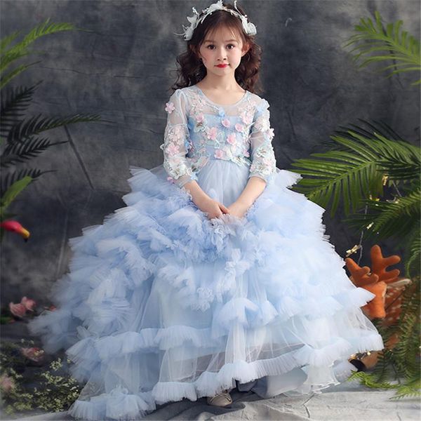 spring summer luxury model show catwalk performance florals princess long tail dress children girls evening party birthday girl's dress, Red;yellow
spring summer luxury model show catwalk performance florals princess long tail dress children girls evening party birthday girl's dress, Red;yellow