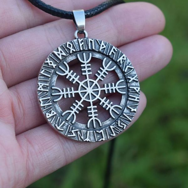 12pcs norse viking runes amulet rune vegvisir necklace compass fashion jewelry chains, Silver
12pcs norse viking runes amulet rune vegvisir necklace compass fashion jewelry chains, Silver