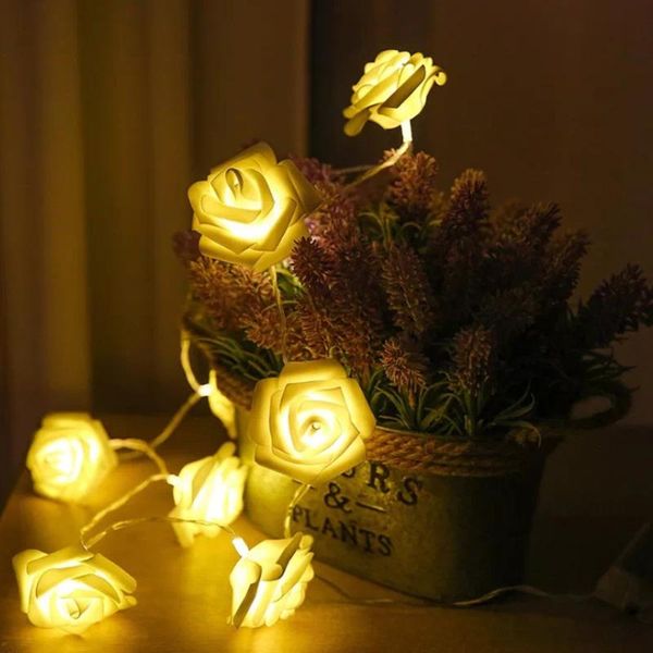 strings flower rose string lights 1m 2m 3m 4m romantic fairy battery-operated garland valentine's day wedding holiday decorations
strings flower rose string lights 1m 2m 3m 4m romantic fairy battery-operated garland valentine's day wedding holiday decorations