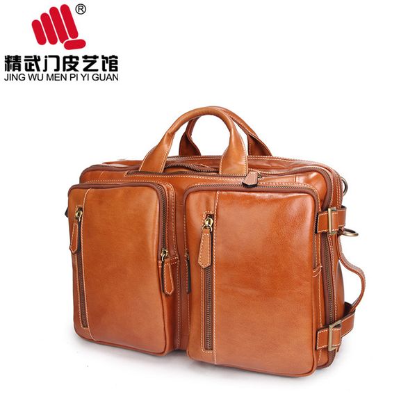 briefcase head leather men's backpack leisure fashion multi back handbag cowhide messenger bag
briefcase head leather men's backpack leisure fashion multi back handbag cowhide messenger bag