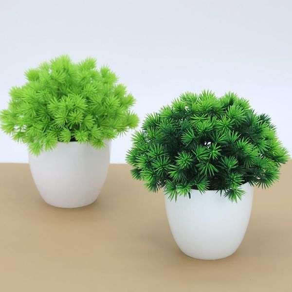 artificial plants pine tree green bonsai with pot fake decorative for giving and at home decor on desk flowers & wreaths
artificial plants pine tree green bonsai with pot fake decorative for giving and at home decor on desk flowers & wreaths
