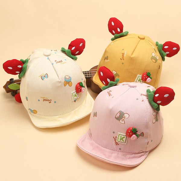 baby hat spring thin duck tongue cap baseball cap long brim 10 months - 3-year-old children's cotton sunscreen soft brim, Yellow
baby hat spring thin duck tongue cap baseball cap long brim 10 months - 3-year-old children's cotton sunscreen soft brim, Yellow