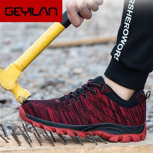boots men's outdoor steel toe anti smashing protective work shoes safety lightweight puncture proof, Black
boots men's outdoor steel toe anti smashing protective work shoes safety lightweight puncture proof, Black