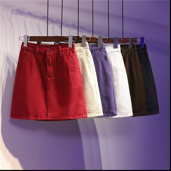summer high waist a line women skirts casual daily bodycon denim chic simple student girl cute purple plus size 5xl, Black
summer high waist a line women skirts casual daily bodycon denim chic simple student girl cute purple plus size 5xl, Black