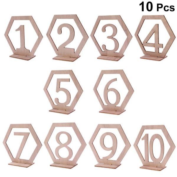 party decoration 10pcs 1-10 wedding wooden table numbers with base hexagon hollow number centerpiece
party decoration 10pcs 1-10 wedding wooden table numbers with base hexagon hollow number centerpiece