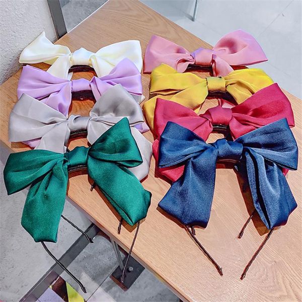 hair accessories 10pcs/lot classic girls big bow knot headwear solid headband for teenager summer autumn hairband, Slivery;white
hair accessories 10pcs/lot classic girls big bow knot headwear solid headband for teenager summer autumn hairband, Slivery;white