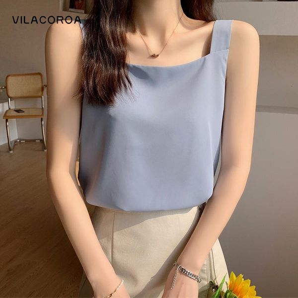 women's tanks & camis summer square collar crop woman straight blouses solid colors pullover femme casual women clothes, White
women's tanks & camis summer square collar crop woman straight blouses solid colors pullover femme casual women clothes, White