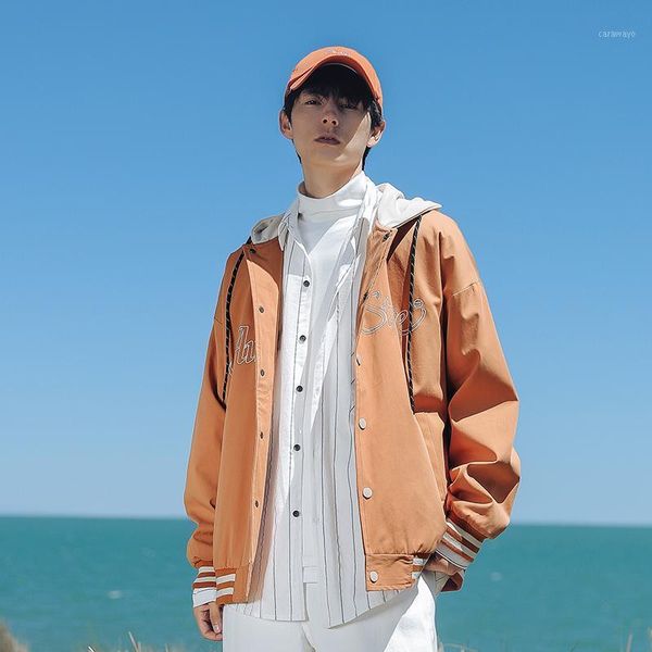 men's jackets tfetters hooded jacket men 2021 autumn winter contrast baseball uniform male letter embroidered for, Black;brown
men's jackets tfetters hooded jacket men 2021 autumn winter contrast baseball uniform male letter embroidered for, Black;brown