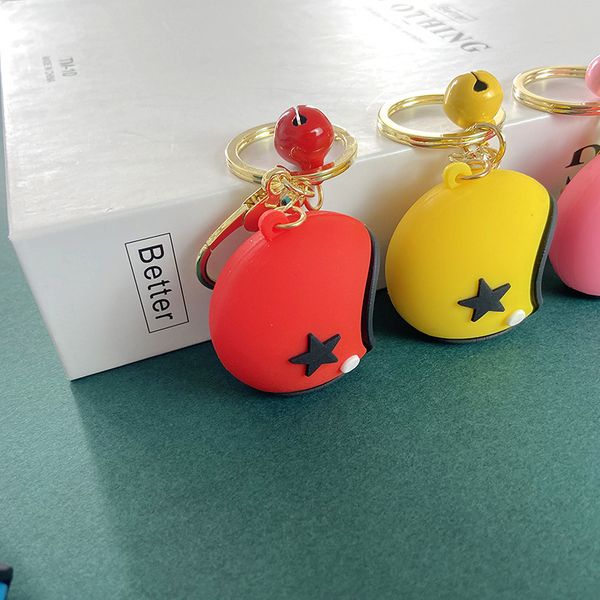 fine key chain custom doll diy cartoon cute ins motorcycle helmet small gift silica gel pendant ornaments, Silver
fine key chain custom doll diy cartoon cute ins motorcycle helmet small gift silica gel pendant ornaments, Silver