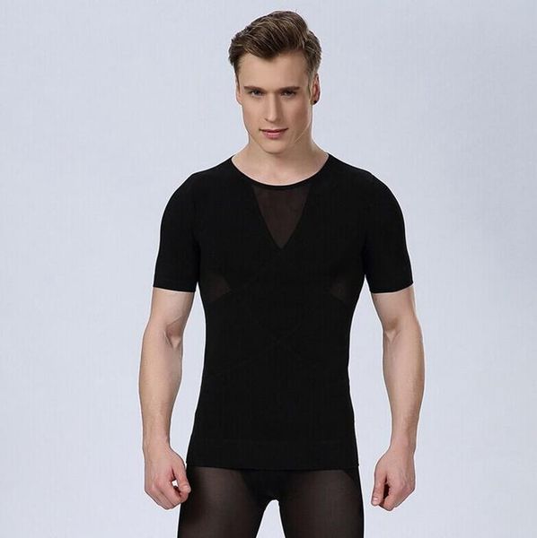 men's body shapers mens bodybuilding corsets t shirt for men bodysuit underwear shapewear slimming shirts short sleeve ny043, Black;brown
men's body shapers mens bodybuilding corsets t shirt for men bodysuit underwear shapewear slimming shirts short sleeve ny043, Black;brown
