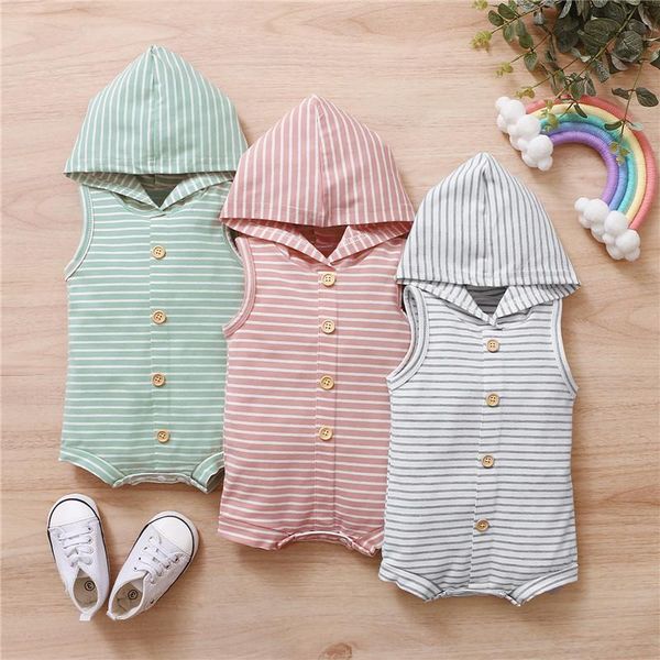 baby boy girl striped printed jumpsuit toddler sleeveless shorts summer casual loose button hooded romper jumpsuits, Blue
baby boy girl striped printed jumpsuit toddler sleeveless shorts summer casual loose button hooded romper jumpsuits, Blue