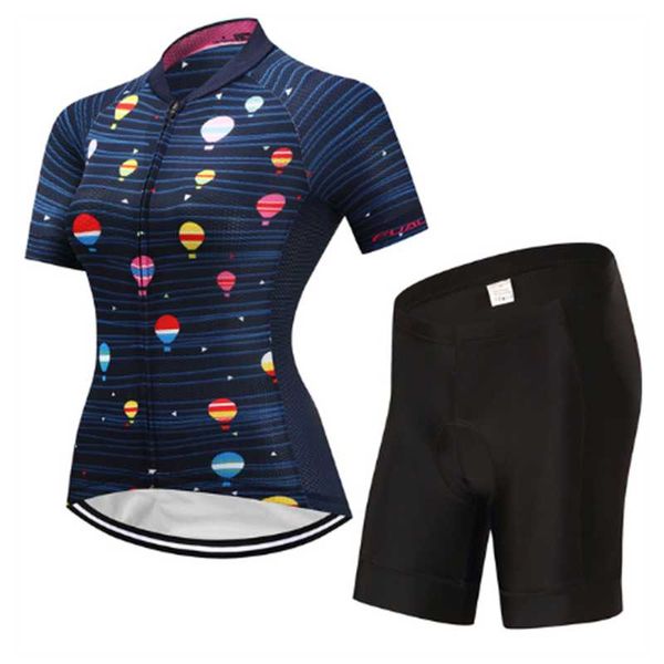 women short sleeve jersey set mtb cycling clothing ropa ciclismo summer road racing bike clothes lady team triathlon uniform sets, Black;blue
women short sleeve jersey set mtb cycling clothing ropa ciclismo summer road racing bike clothes lady team triathlon uniform sets, Black;blue
