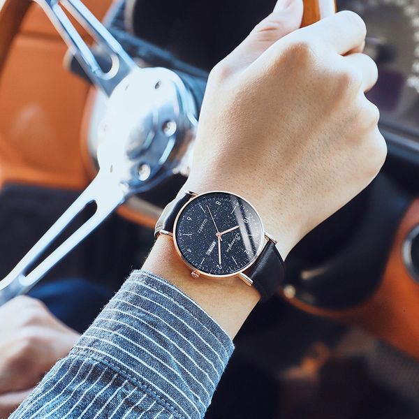 star watch men's mechanical junior high school students trend black technology ultra thin waterproof pointer quartz, Slivery;brown
star watch men's mechanical junior high school students trend black technology ultra thin waterproof pointer quartz, Slivery;brown