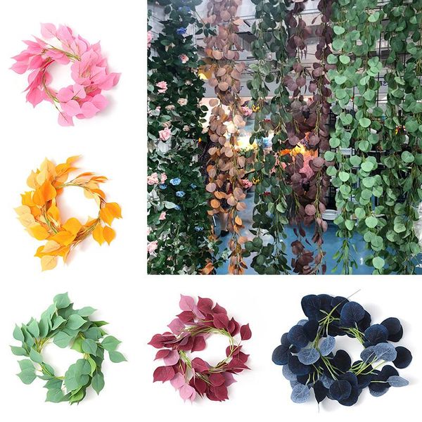 artificial green eucalyptus garland leaves vine fake foliage vines rattan plants wedding ivy wreath decor garl decorative flowers & wreaths
artificial green eucalyptus garland leaves vine fake foliage vines rattan plants wedding ivy wreath decor garl decorative flowers & wreaths