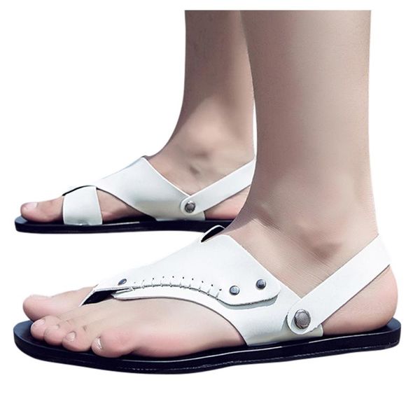 sandals men's slipper summer men shoes breathable walking beach sports slippers outdoor men\x27s rome flip flop#3, Black
sandals men's slipper summer men shoes breathable walking beach sports slippers outdoor men\x27s rome flip flop#3, Black