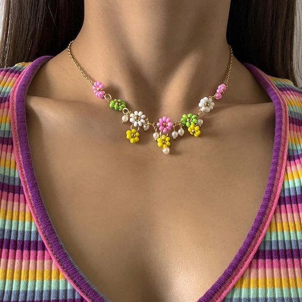 chokers accessories vacation ins wind sweet cool tassel small daisy necklace retro geometric flower clavicle chain, Golden;silver
chokers accessories vacation ins wind sweet cool tassel small daisy necklace retro geometric flower clavicle chain, Golden;silver
