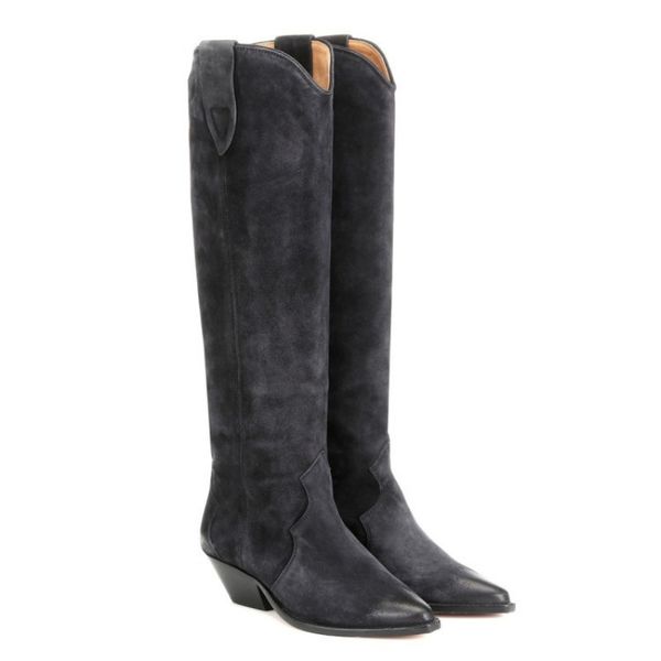 dress shoes spring and autumn european american solid color fashion boots low-heeled pointed high comfortable versatile xljt, Black
dress shoes spring and autumn european american solid color fashion boots low-heeled pointed high comfortable versatile xljt, Black