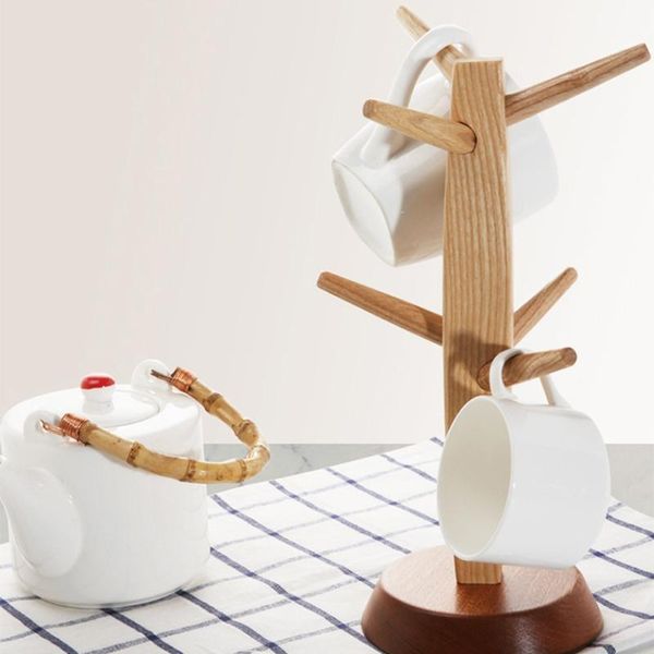 hooks & rails creative coffee cup rack made by wood durable and strong not easy to break assemble home office decoration
hooks & rails creative coffee cup rack made by wood durable and strong not easy to break assemble home office decoration