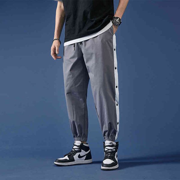 slacks sport pants men'pants spring and summer fashion brand men's casual breasted leggings sports trend loose large size guard me, Black
slacks sport pants men'pants spring and summer fashion brand men's casual breasted leggings sports trend loose large size guard me, Black