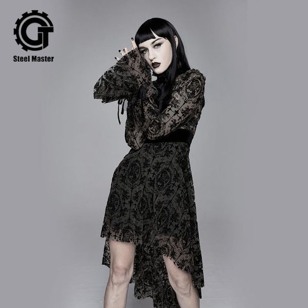 casual dresses devil fashion punk long sleeve dress women goth prom party irregular lace maxi, Black;gray
casual dresses devil fashion punk long sleeve dress women goth prom party irregular lace maxi, Black;gray