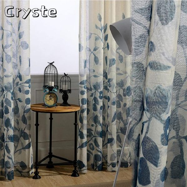 curtain & drapes modern pastoral european style curtains printed linen semi-blackout for living dining room bedroom
curtain & drapes modern pastoral european style curtains printed linen semi-blackout for living dining room bedroom