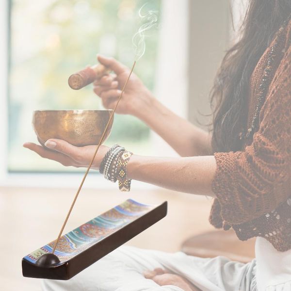 fragrance lamps 9 inches ceramic incense burner with ash catcher insense stick holder or tray sticksincense home decorative tools
fragrance lamps 9 inches ceramic incense burner with ash catcher insense stick holder or tray sticksincense home decorative tools