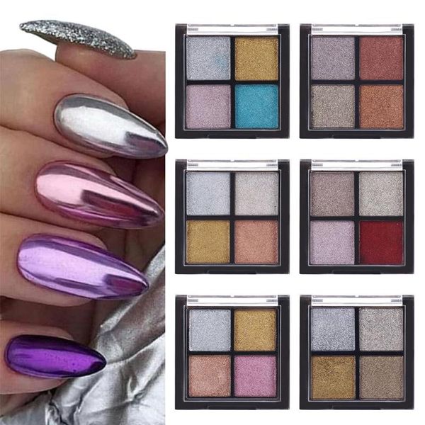 nail glitter for art decoration tools metal rose gold rubbing dust 4 in 1 powder mirror chrome pigment, Silver;gold
nail glitter for art decoration tools metal rose gold rubbing dust 4 in 1 powder mirror chrome pigment, Silver;gold