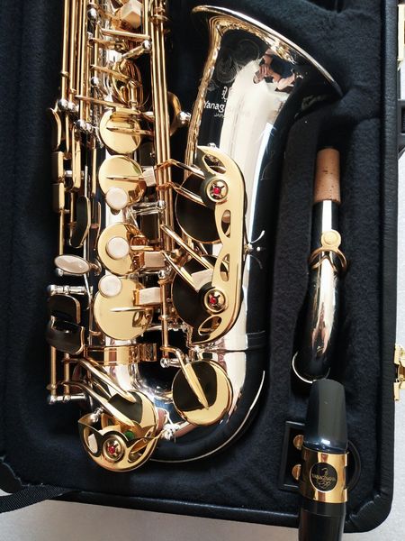 yanagisawa a-w037 alto saxophone eb tune brass musical instrument nickel silver plated body gold lacquer key sax with case mouthpiece
yanagisawa a-w037 alto saxophone eb tune brass musical instrument nickel silver plated body gold lacquer key sax with case mouthpiece