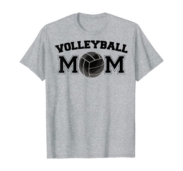 cool volleyball mom | funny spike ball player mommy fan gift t-shirt, White;black 
cool volleyball mom | funny spike ball player mommy fan gift t-shirt, White;black