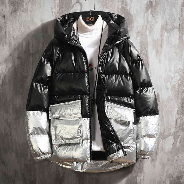 downs winter trench fashion patchwork hip hop hooded jacket thick men clothing warm coat streetwear, Black
downs winter trench fashion patchwork hip hop hooded jacket thick men clothing warm coat streetwear, Black