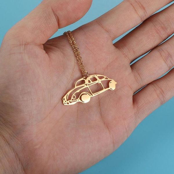 pendant necklaces gold origami cars necklace ketting collier femme friend stainless steel women jewelry birthday gift, Silver
pendant necklaces gold origami cars necklace ketting collier femme friend stainless steel women jewelry birthday gift, Silver