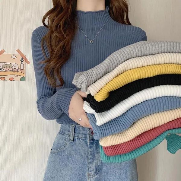 women's sweaters zadily 2021 turtleneck women long sleeve knitted pullovers female thick loose cashmere bottomingjumpers, White;black
women's sweaters zadily 2021 turtleneck women long sleeve knitted pullovers female thick loose cashmere bottomingjumpers, White;black