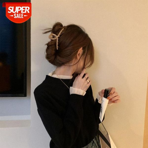 sweet stitching lace fake two-piece sweater korean loose and thin half-collar bottoming shirt women #6l2r, White
sweet stitching lace fake two-piece sweater korean loose and thin half-collar bottoming shirt women #6l2r, White