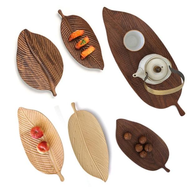 dishes & plates wooden leaf tray fruit dessert serving platter coffee table home decoration oak walnut wood jewelry display plate
dishes & plates wooden leaf tray fruit dessert serving platter coffee table home decoration oak walnut wood jewelry display plate