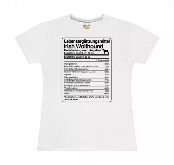 T-Shirt Womens dose Irish Wolfhound Life Supplements by siviwonder, Mainly pictures
T-Shirt Womens dose Irish Wolfhound Life Supplements by siviwonder, Mainly pictures