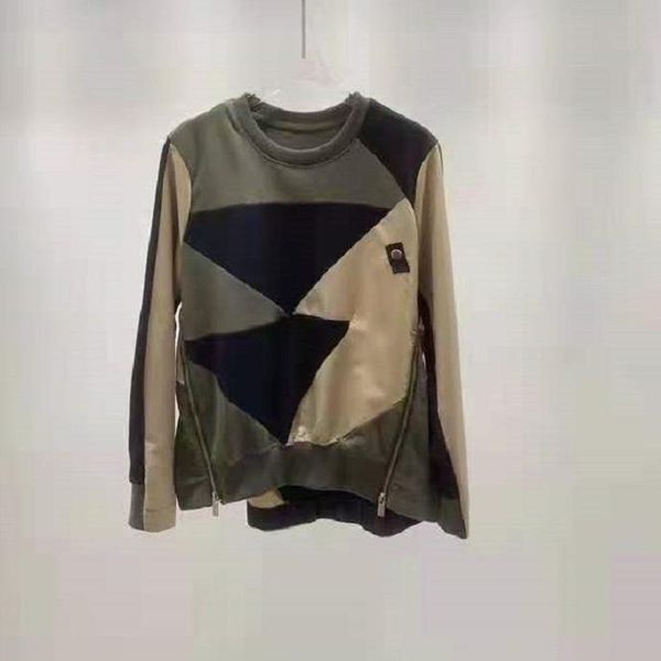 women's hoodies & sweatshirts est fashion 2021 autumn winter women geometric print patchwork front zip casual sweatshirt outwear, Black
women's hoodies & sweatshirts est fashion 2021 autumn winter women geometric print patchwork front zip casual sweatshirt outwear, Black